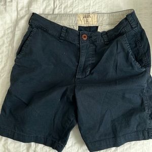 Navy hollister shorts
